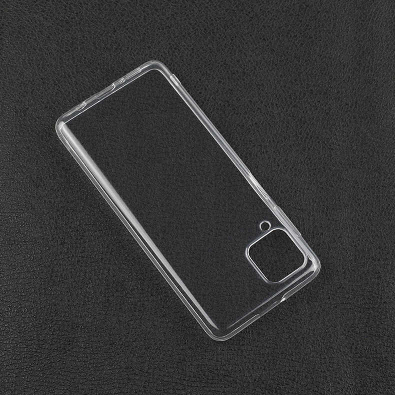 Galaxy M32 Kılıf Zore Süper Silikon Kapak Renksiz