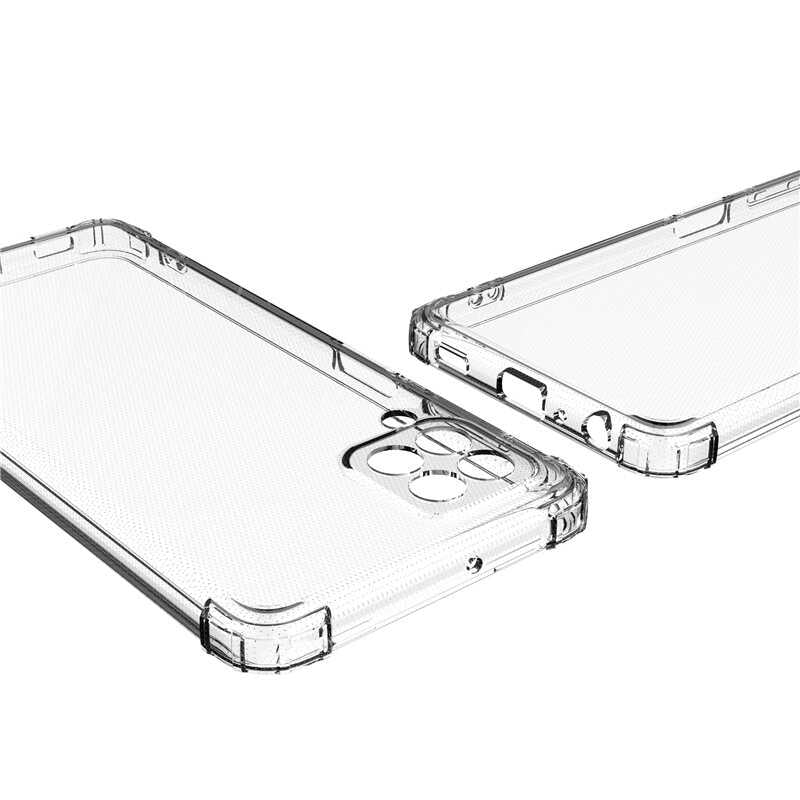 Galaxy M33 Kılıf Zore 2mm Anti Shock Silikon Renksiz