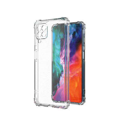 Galaxy M33 Kılıf Zore Kamera Korumalı Nitro Anti Shock Silikon Renksiz