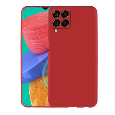 Galaxy M33 Kılıf Zore Premier Silikon Kapak Gold