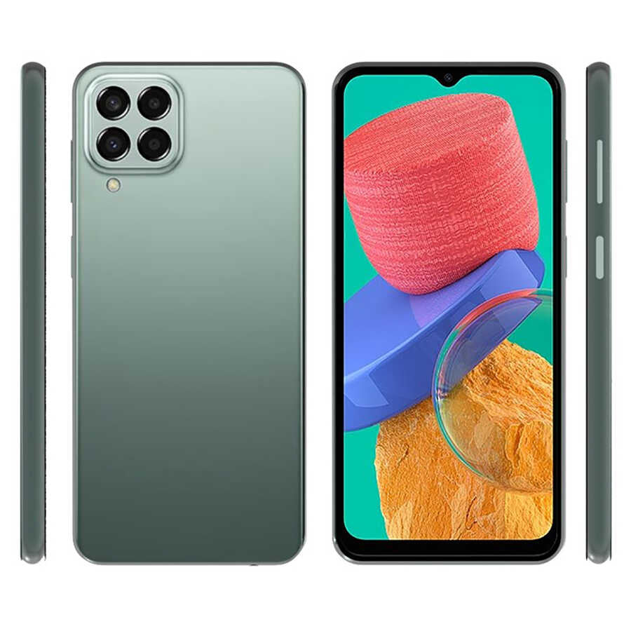 Galaxy M33 Kılıf Zore Süper Silikon Kapak Renksiz