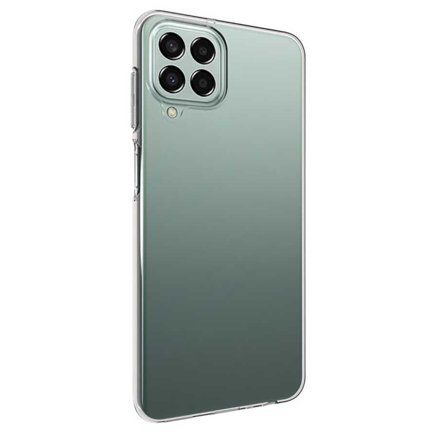 Galaxy M33 Kılıf Zore Süper Silikon Kapak Renksiz