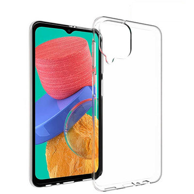 Galaxy M33 Kılıf Zore Süper Silikon Kapak Renksiz