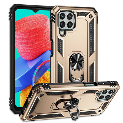 Galaxy M33 Kılıf Zore Vega Kapak Gold