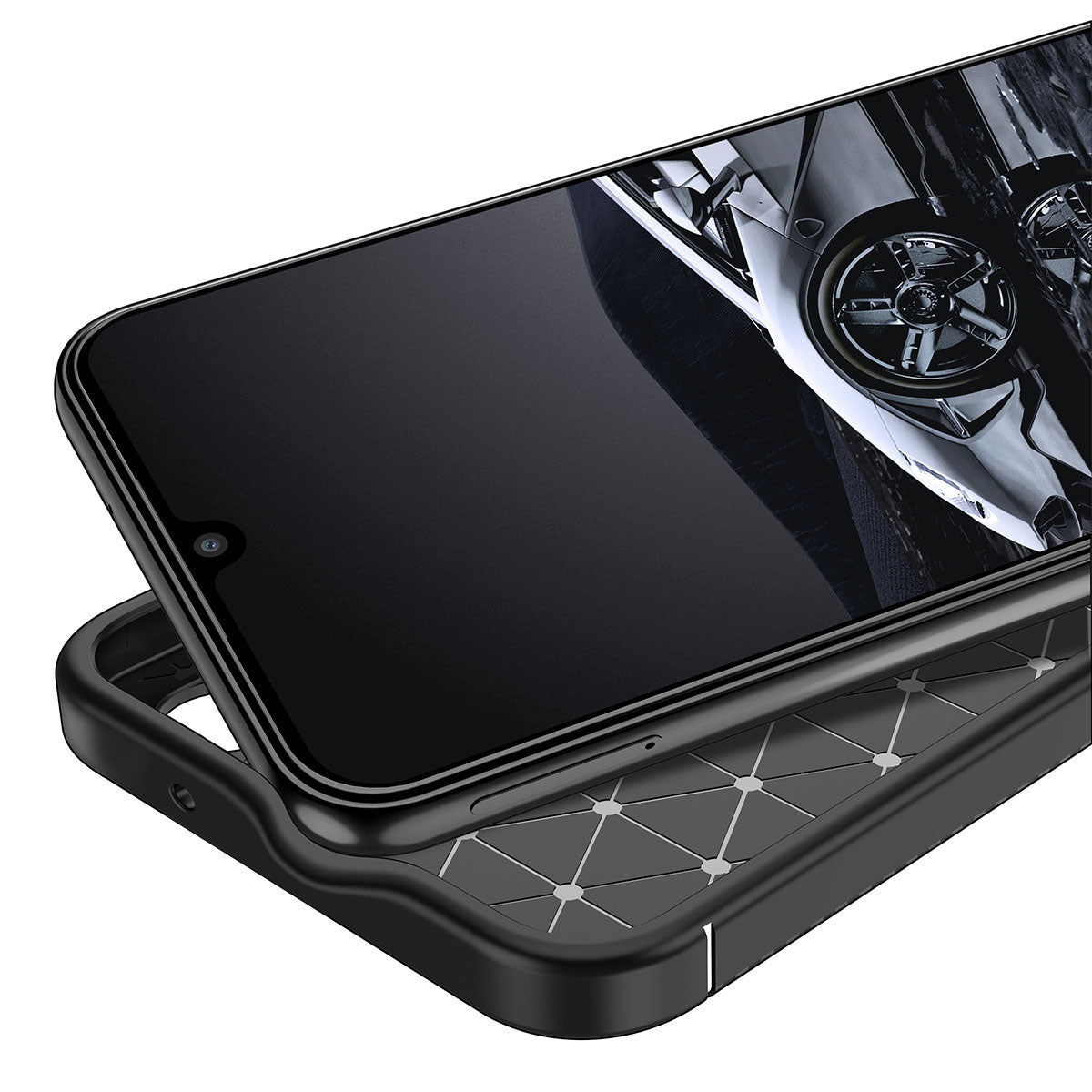 Galaxy M34 5G Kılıf Zore Negro Silikon Kapak Siyah