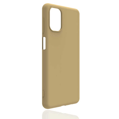 Galaxy M51 Kılıf Zore Biye Silikon Gold