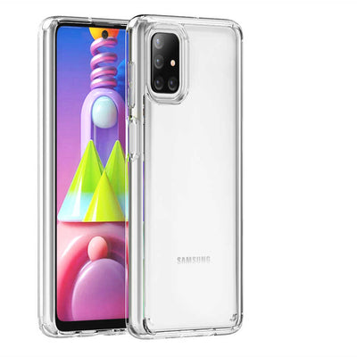 Galaxy M51 Kılıf Zore Coss Kapak Renksiz