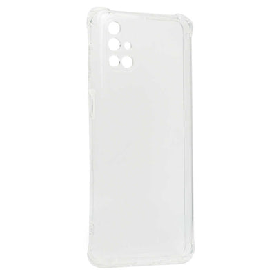 Galaxy M51 Kılıf Zore Kamera Korumalı Nitro Anti Shock Silikon Renksiz