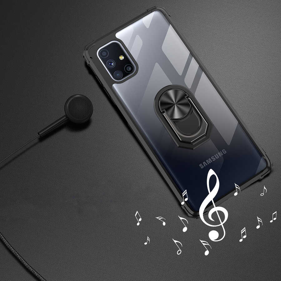 Galaxy M51 Kılıf Zore Mola Kapak Kırmızı