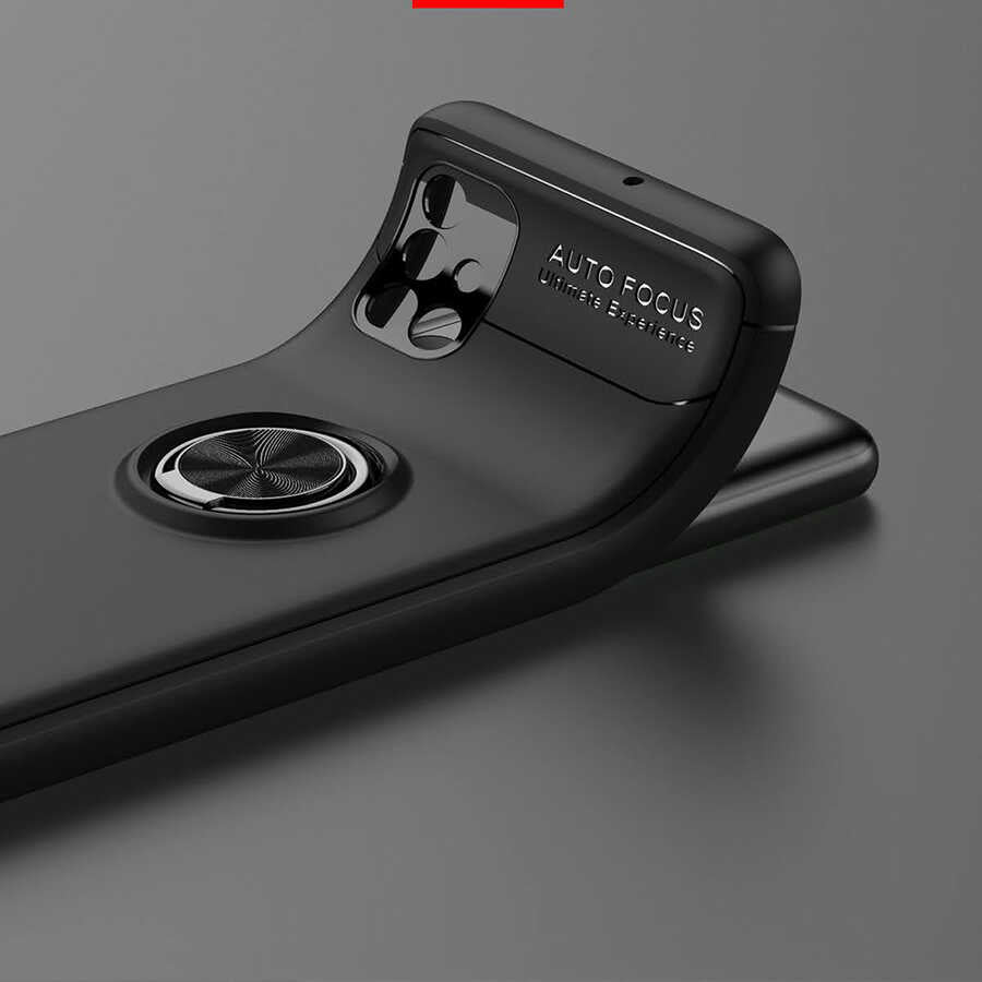 Galaxy M51 Kılıf Zore Ravel Silikon Kapak Kırmızı