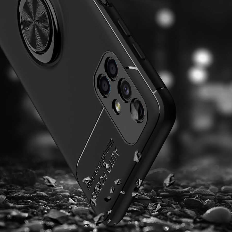 Galaxy M51 Kılıf Zore Ravel Silikon Kapak Kırmızı