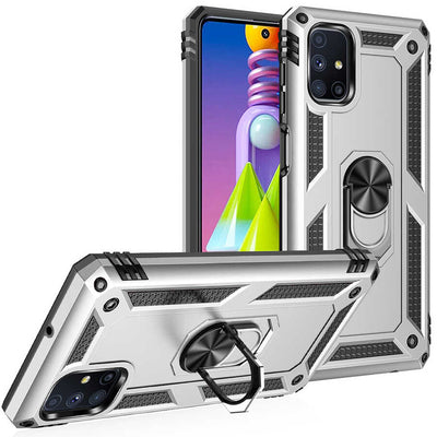 Galaxy M51 Kılıf Zore Vega Kapak Gold