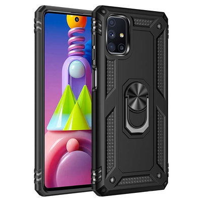 Galaxy M51 Kılıf Zore Vega Kapak Siyah
