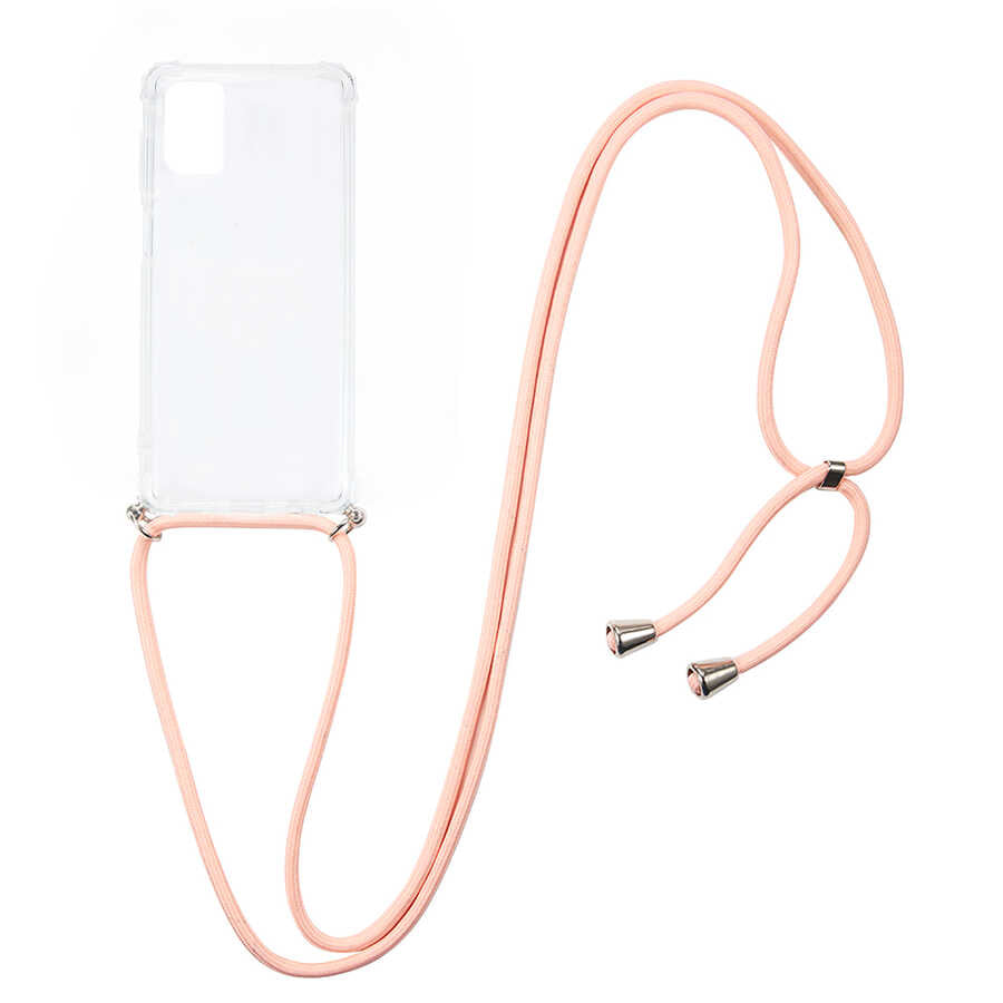 Galaxy M51 Kılıf Zore X-Rop Kapak Renksiz