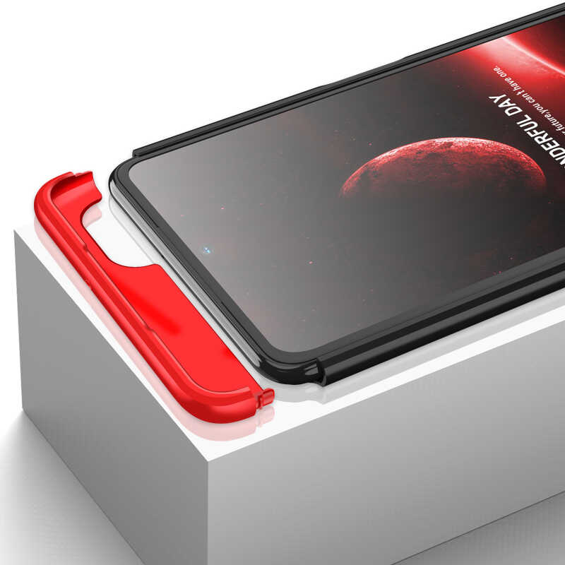 Galaxy M52 Kılıf Zore Ays Kapak Siyah-Gri