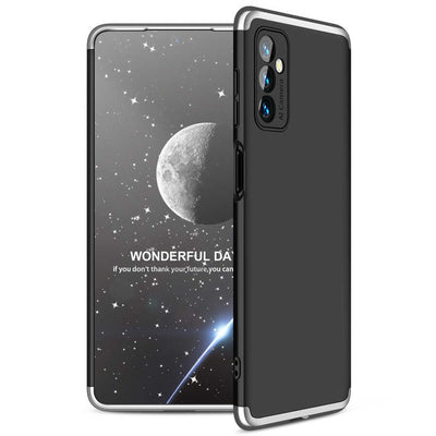 Galaxy M52 Kılıf Zore Ays Kapak Siyah-Gri