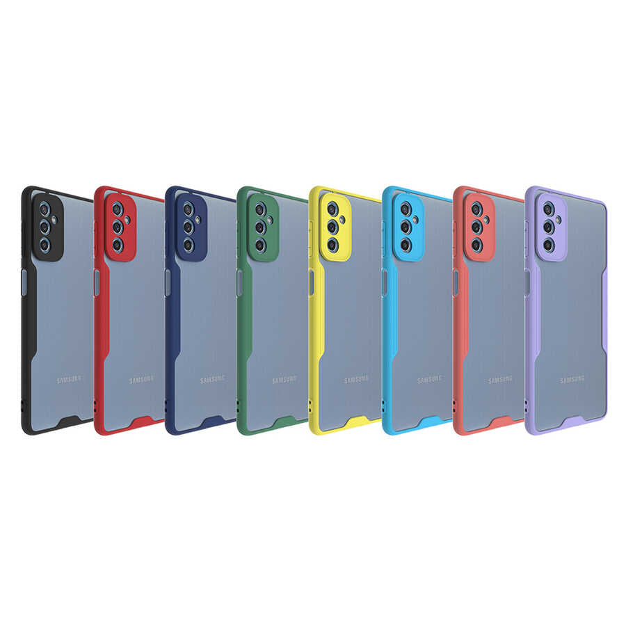 Galaxy M52 Kılıf Zore Parfe Kapak Pembe