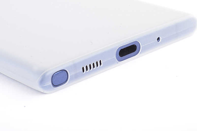 Galaxy Note 10 Kılıf Zore 1.Kalite PP Silikon Beyaz