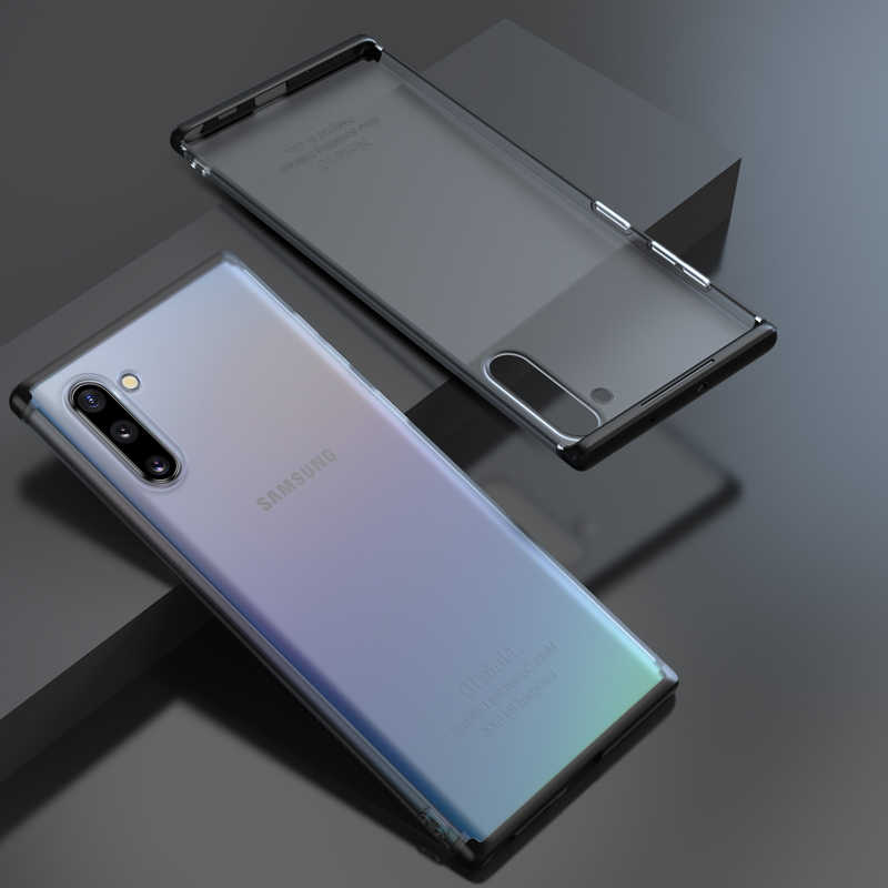 Galaxy Note 10 Kılıf Zore Nili Kapak Siyah