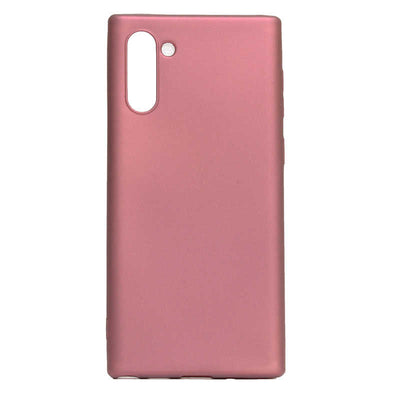 Galaxy Note 10 Kılıf Zore Premier Silikon Kapak Gold