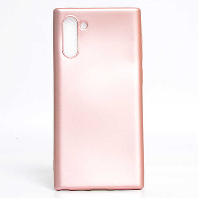 Galaxy Note 10 Kılıf Zore Premier Silikon Kapak Rose Gold
