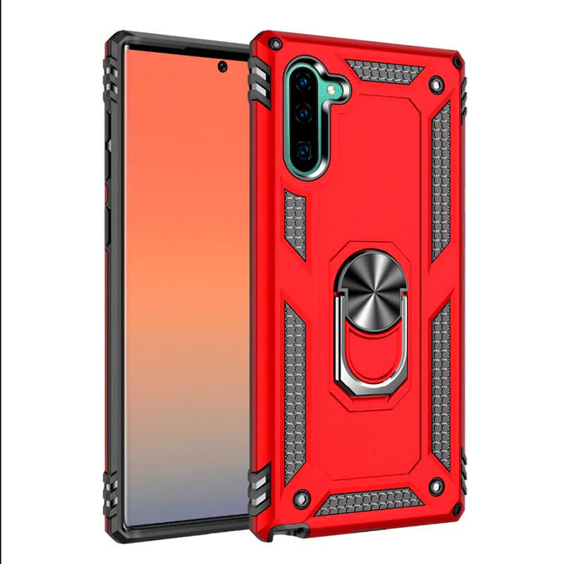 Galaxy Note 10 Kılıf Zore Vega Kapak Kırmızı