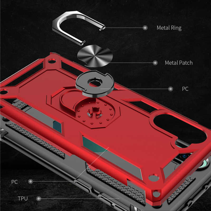 Galaxy Note 10 Kılıf Zore Vega Kapak Gri