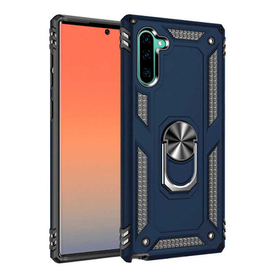 Galaxy Note 10 Kılıf Zore Vega Kapak Mavi