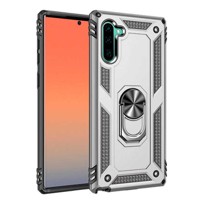 Galaxy Note 10 Kılıf Zore Vega Kapak Gri