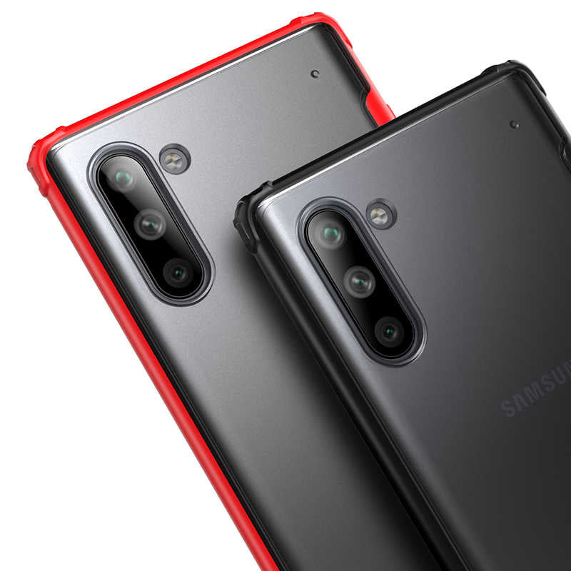 Galaxy Note 10 Kılıf Zore Volks Kapak Kırmızı