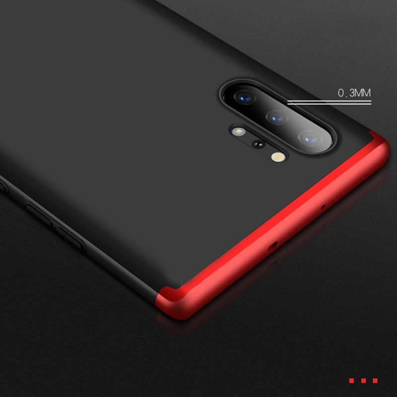 Galaxy Note 10 Plus Kılıf Zore Ays Kapak Siyah