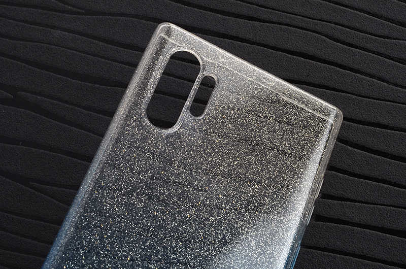 Galaxy Note 10 Plus Kılıf Zore Fogy Silikon Pembe