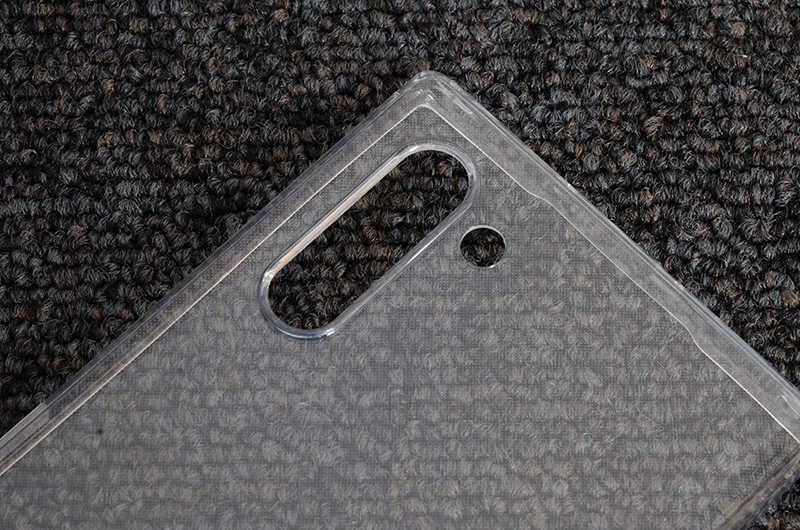 Galaxy Note 10 Kılıf Zore İmax Silikon Renksiz