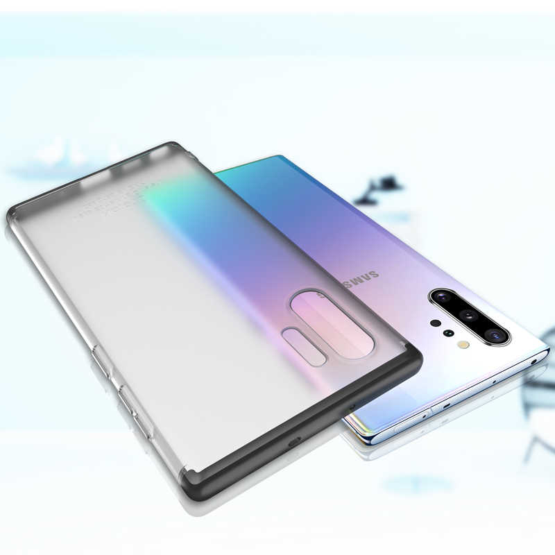Galaxy Note 10 Plus Kılıf Zore Nili Kapak Siyah