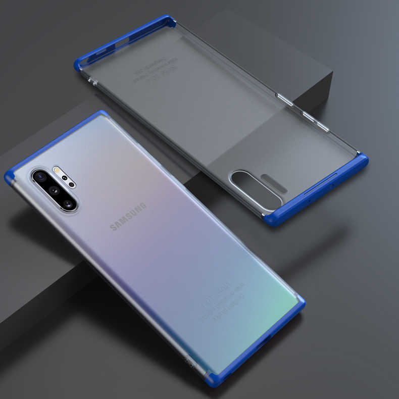 Galaxy Note 10 Plus Kılıf Zore Nili Kapak Siyah