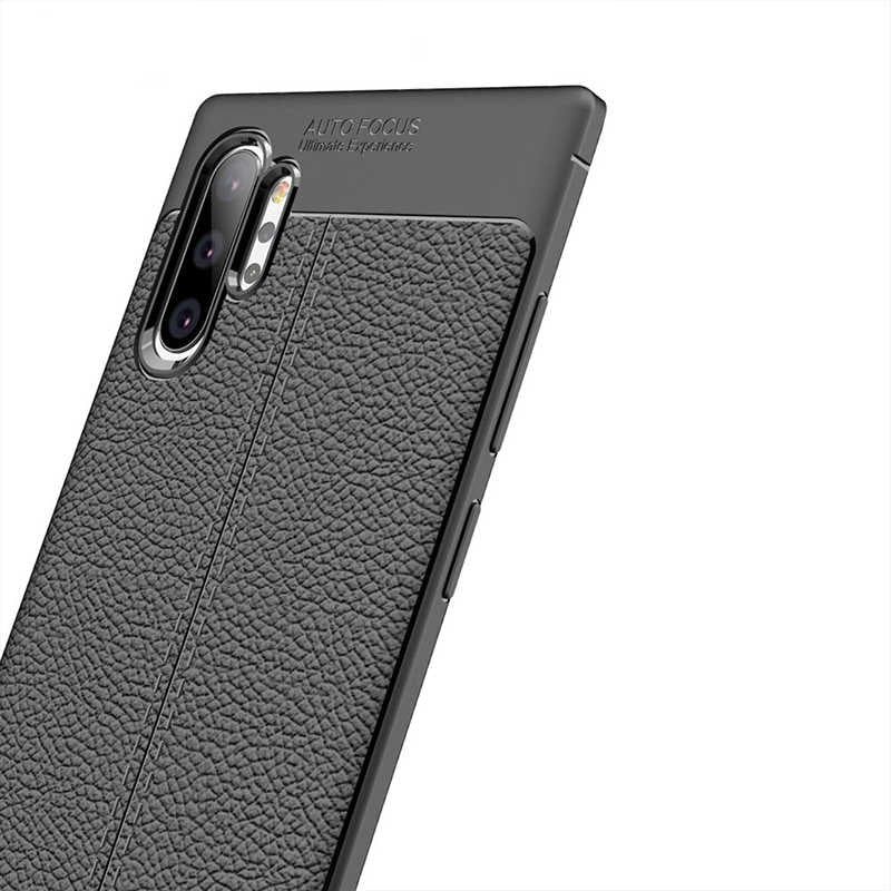 Galaxy Note 10 Plus Kılıf Zore Niss Silikon Kapak Kırmızı