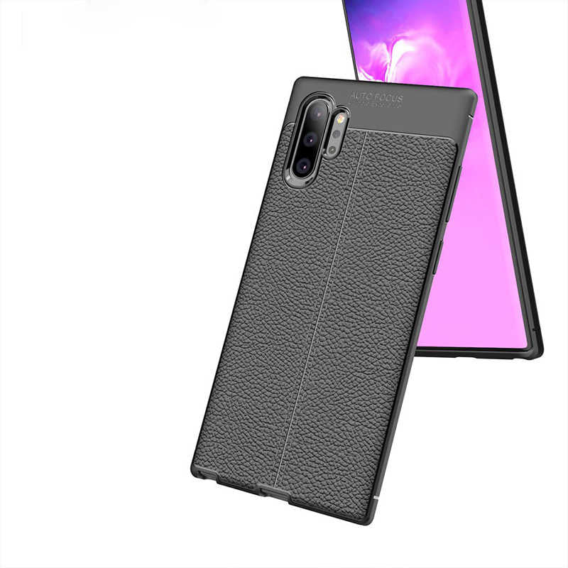 Galaxy Note 10 Plus Kılıf Zore Niss Silikon Kapak Kırmızı