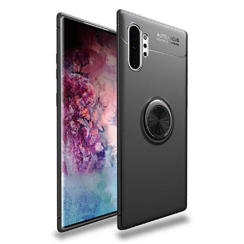 Galaxy Note 10 Plus Kılıf Zore Ravel Silikon Kapak Kırmızı