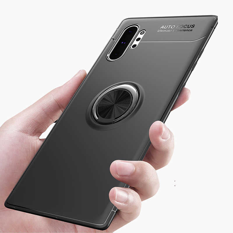 Galaxy Note 10 Plus Kılıf Zore Ravel Silikon Kapak Kırmızı