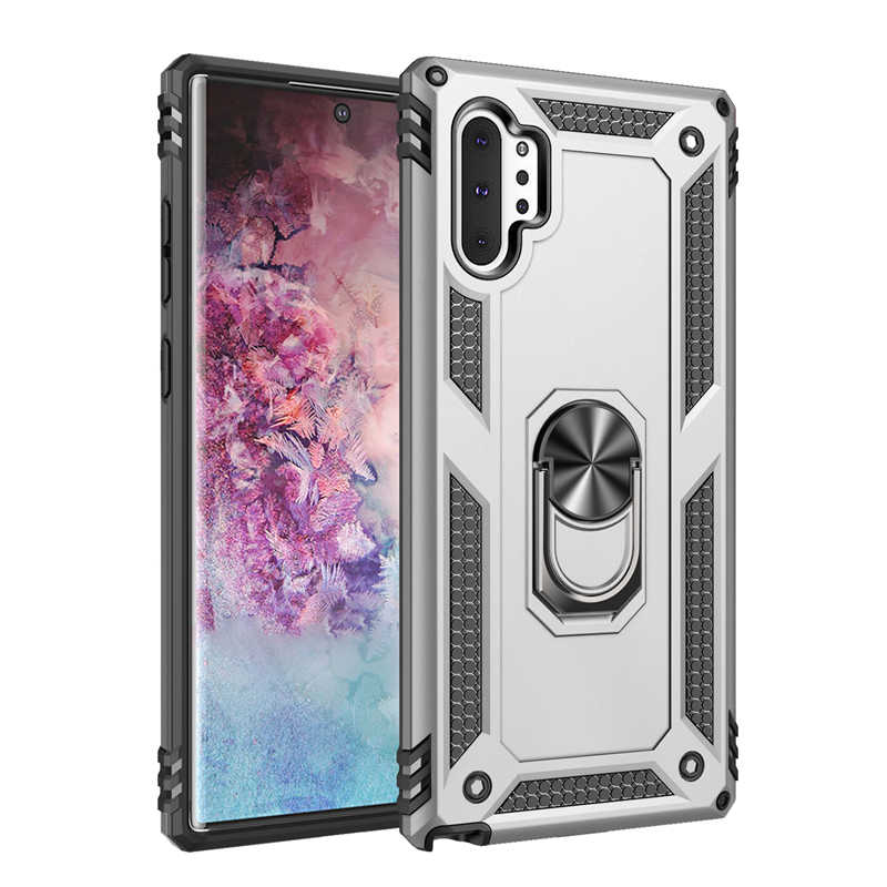 Galaxy Note 10 Plus Kılıf Zore Vega Kapak Rose Gold