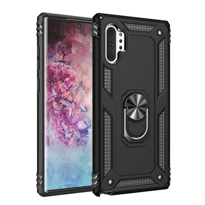 Galaxy Note 10 Plus Kılıf Zore Vega Kapak Siyah