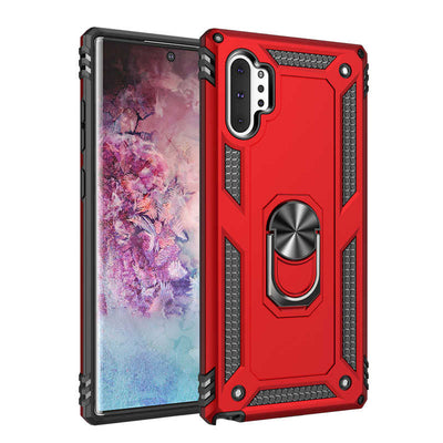 Galaxy Note 10 Plus Kılıf Zore Vega Kapak Kırmızı
