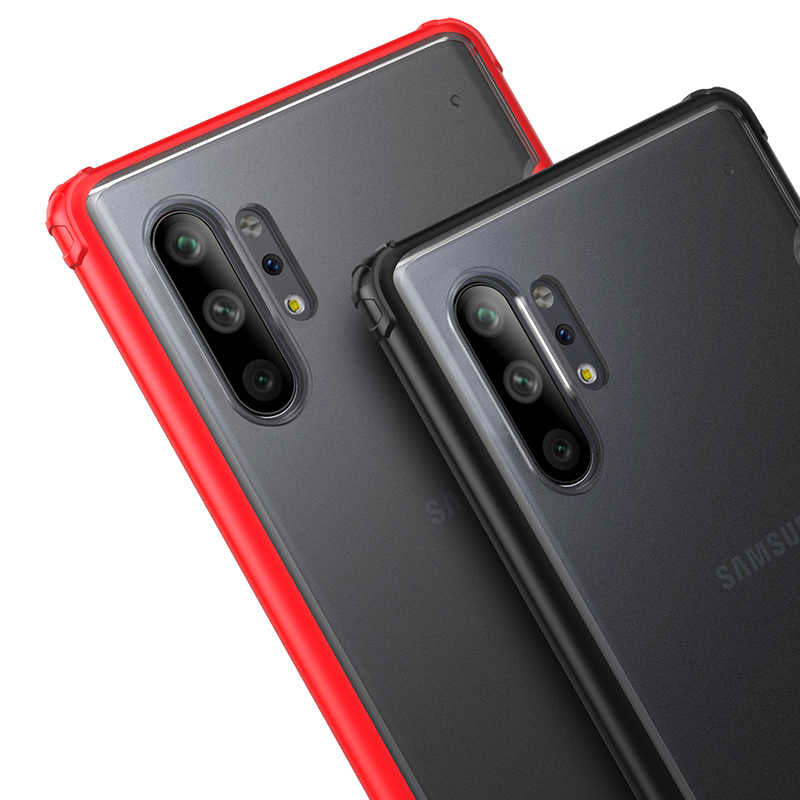 Galaxy Note 10 Plus Kılıf Zore Volks Kapak Siyah