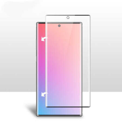 Galaxy Note 10 Plus Zore Süper Pet Ekran Koruyucu Jelatin Siyah