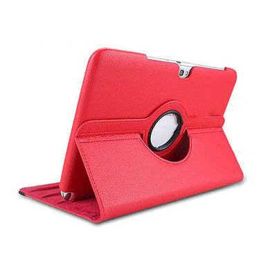 Galaxy Note 10.1 N8000 Zore Dönebilen Standlı Kılıf Mavi