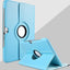 Galaxy Note 10.1 N8000 Zore Dönebilen Standlı Kılıf Mavi