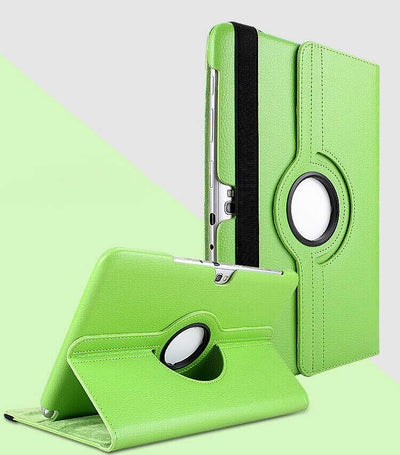 Galaxy Note 10.1 N8000 Zore Dönebilen Standlı Kılıf Yeşil