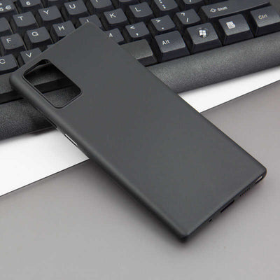 Galaxy Note 20 Kılıf Zore 1.Kalite PP Silikon Siyah