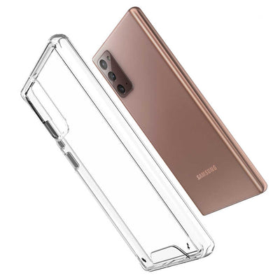 Galaxy Note 20 Kılıf Zore Gard Silikon Renksiz