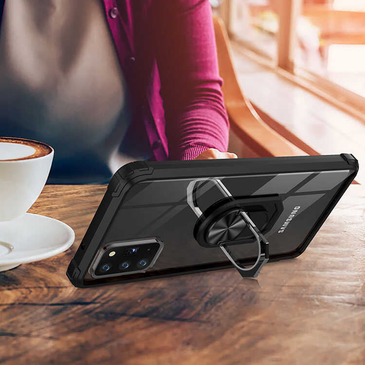 Galaxy Note 20 Kılıf Zore Mola Kapak Lacivert